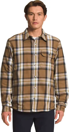 The North Face Men's Campshire Shirt Utility Brown Medium Bold Shadow Plaid