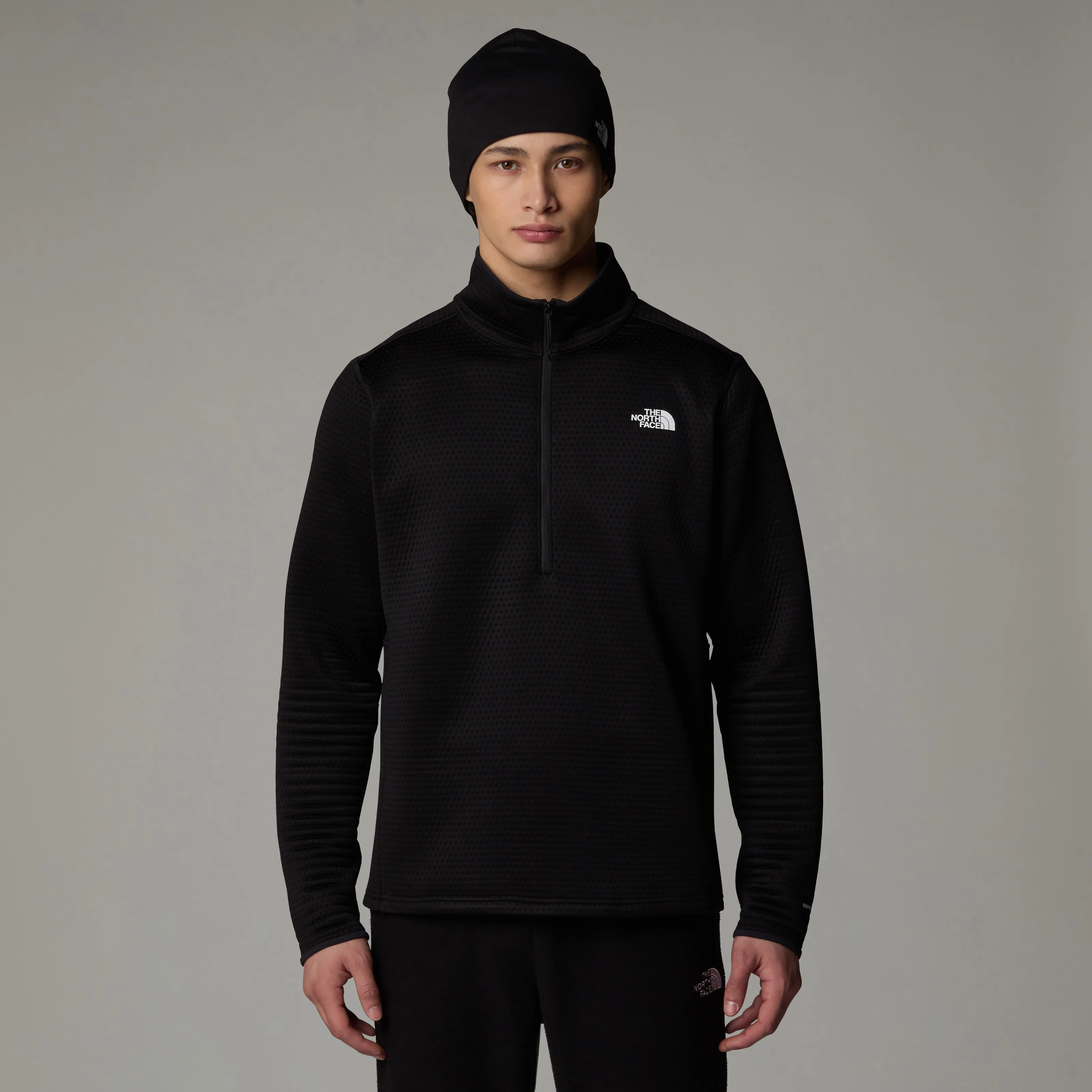 The North Face Men's Vertical Thermal 1/4 Zip Fleece TNF Black | Buy The North Face Men's Vertical Thermal 1/4 Zip Fle