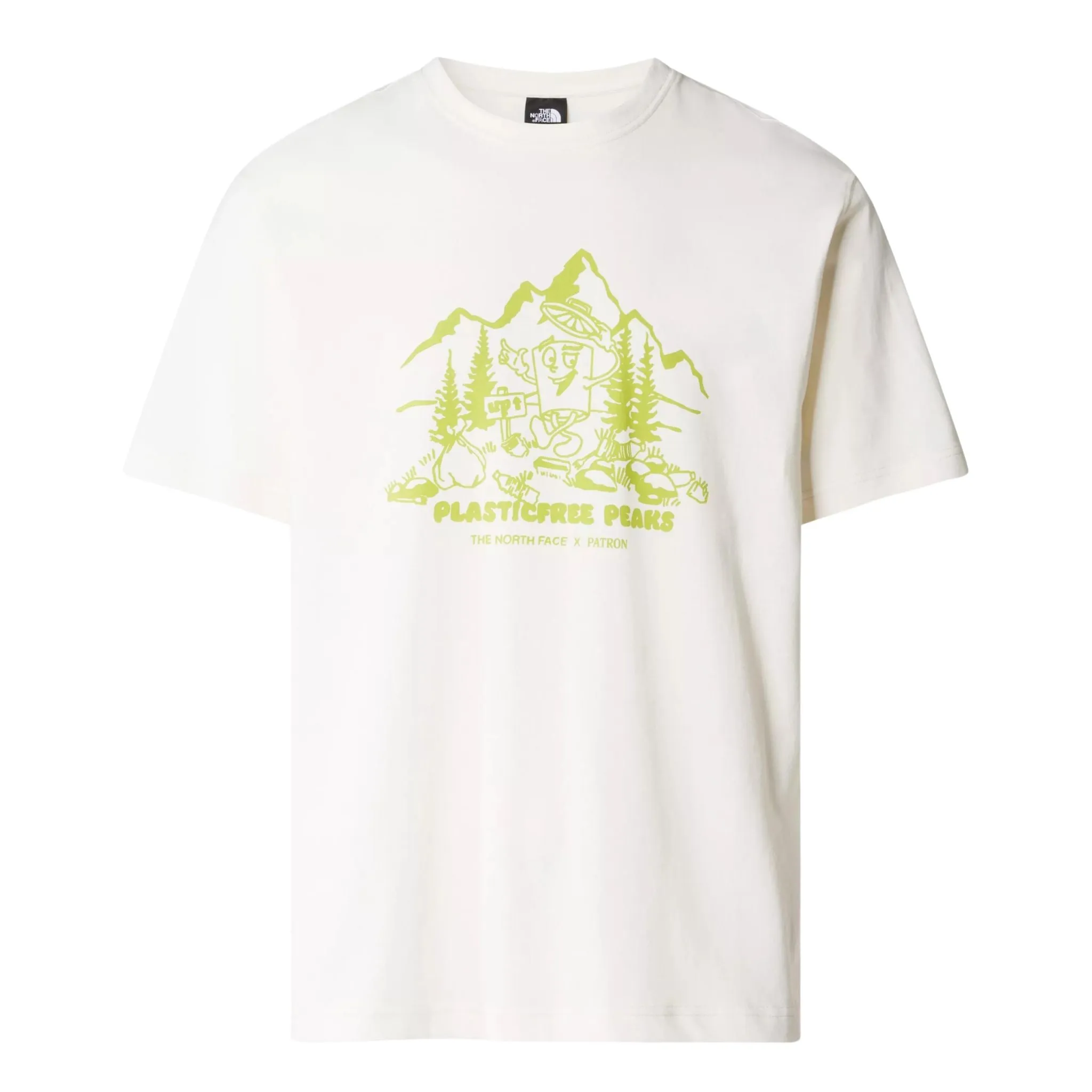 The North Face Short Sleeve Nature T-Shirt White Dune