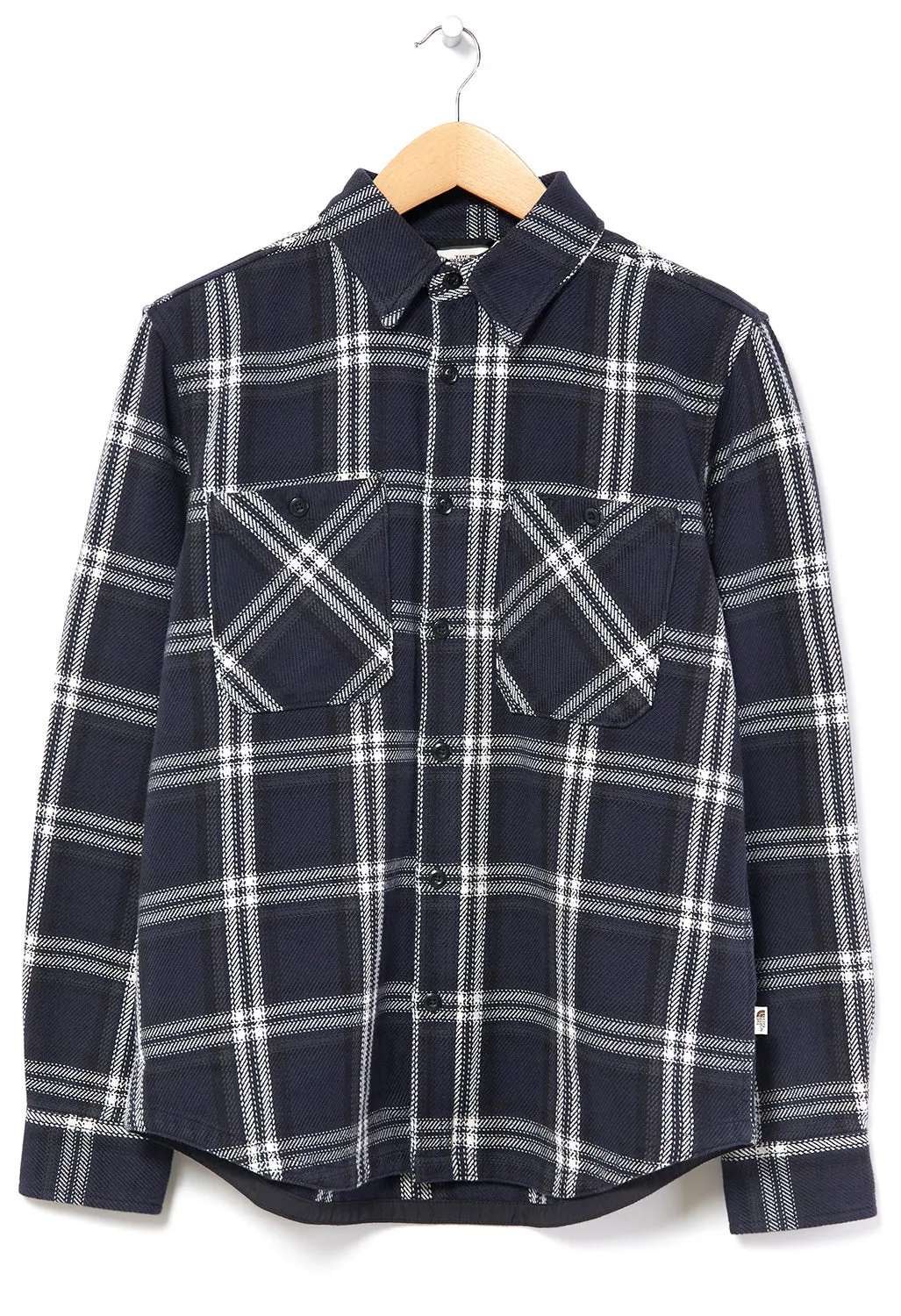 The North Face Valley Twill Men's Flannel Shirt - TNF Black