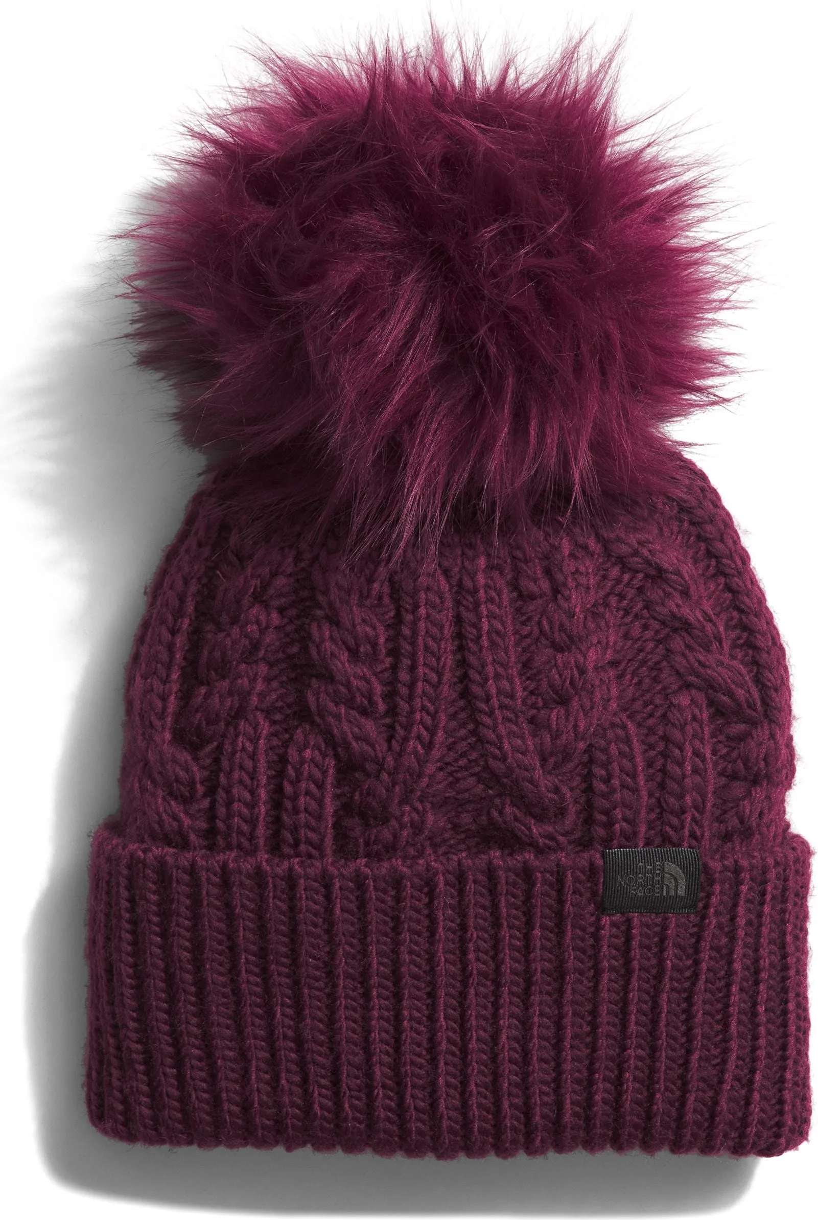 The North Face W Oh Mega Fur Pom Boysenberry