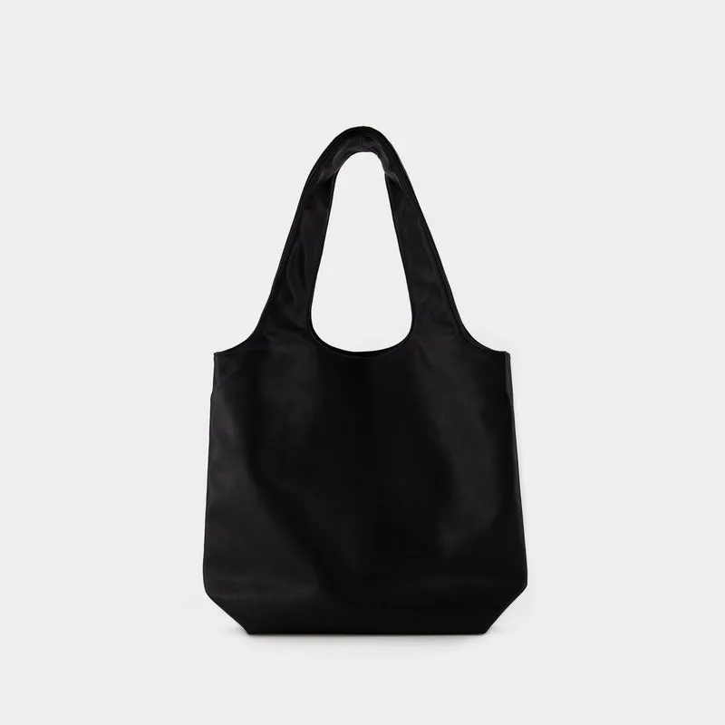 Tote Ninon Small - A.P.C. - Synthetic Leather - Black