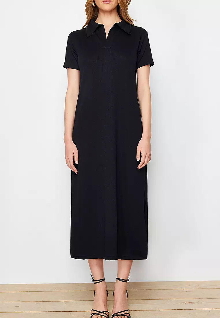 Trendyol Polo Neck Dress