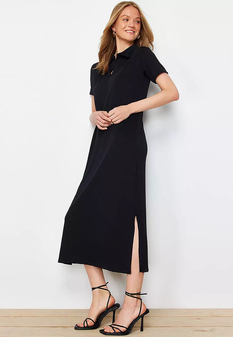 Trendyol Polo Neck Dress