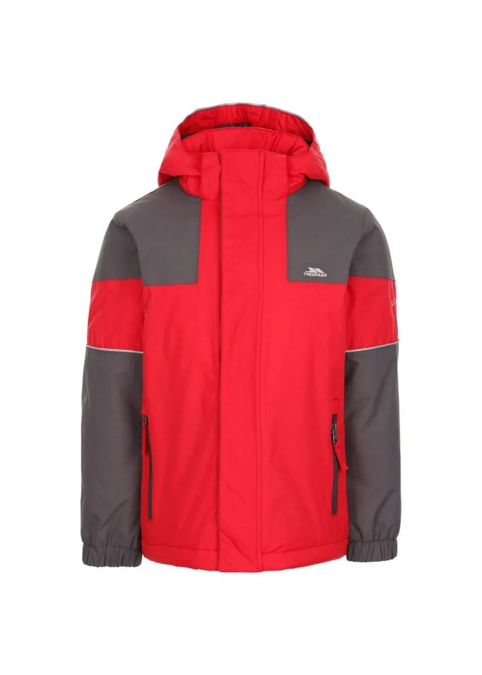 Trespass Boys Red Unlock Waterproof Jacket (2-12yrs)