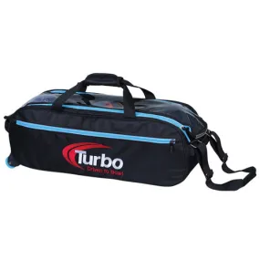 Turbo Pursuit Slim Triple Tote Blue/Black