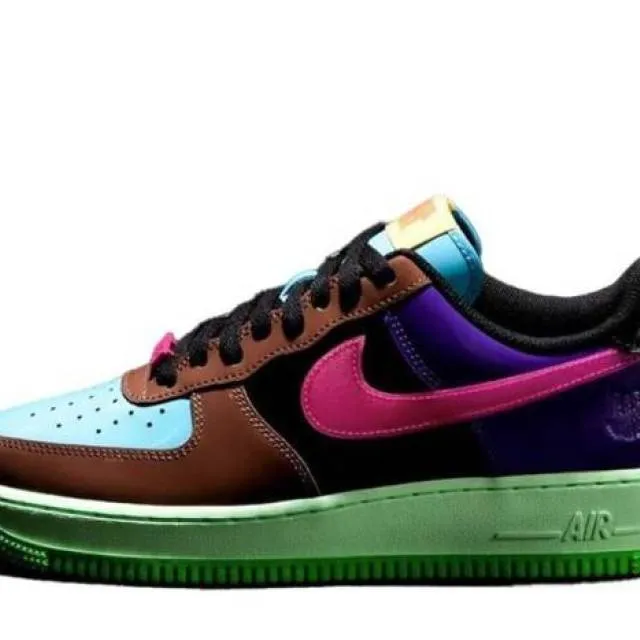 Undefeated x nike air force 1 low fauna brown