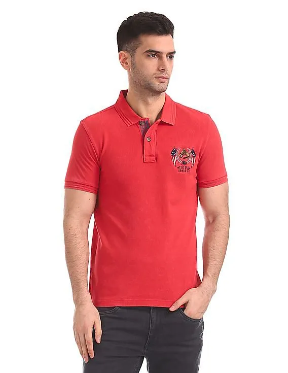 U.S. Polo Assn. Denim Co. Regular Fit Short Sleeve Polo Shirt