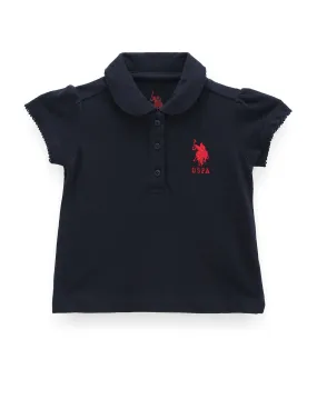 U.S. Polo Assn. Kids Boys Solid Cotton Polo Shirt