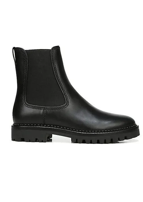 Vince Carmine Chelsea Lug Boot in Black