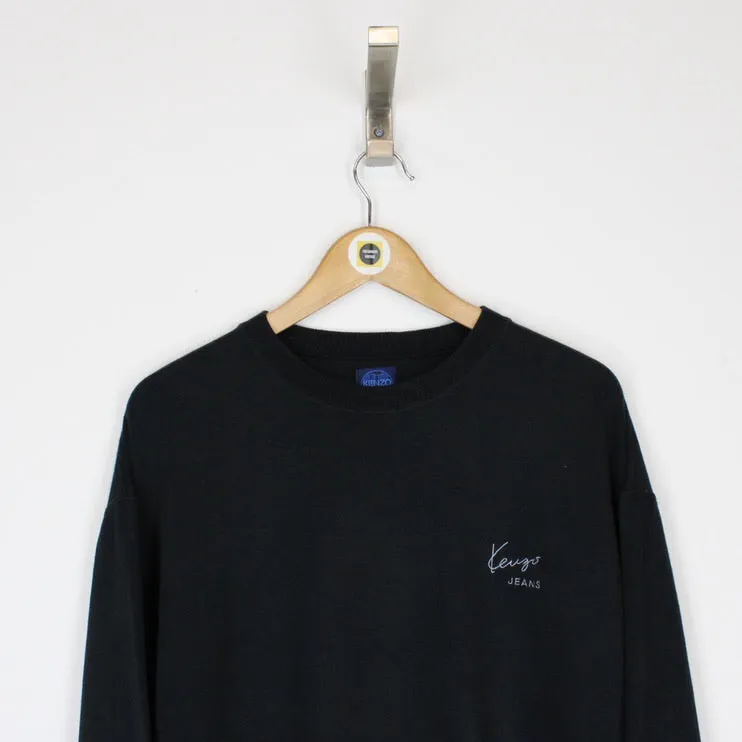 Vintage Kenzo Jeans Sweatshirt Small