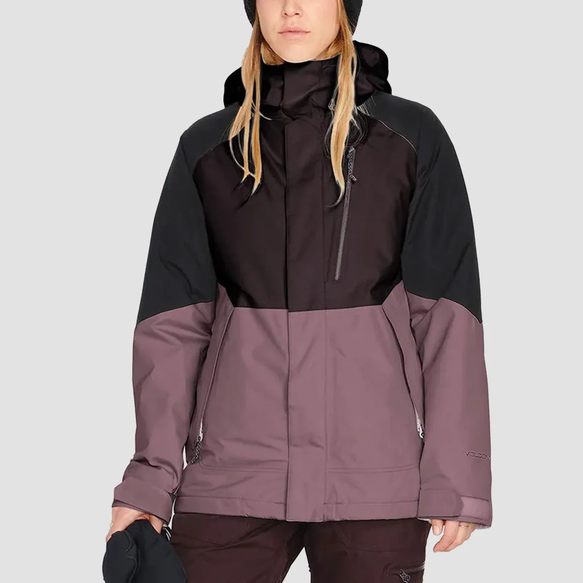 Volcom Aris Ins Gore-Tex Snow Jacket Black Plum - Womens