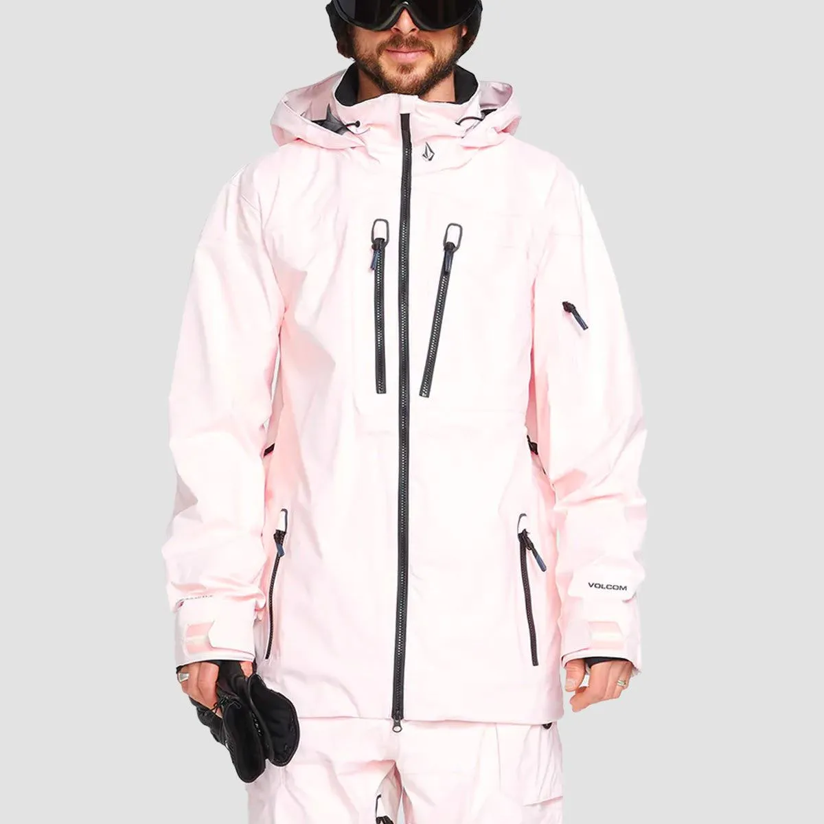 Volcom Guch Stretch Gore-Tex Snow Jacket Party Pink