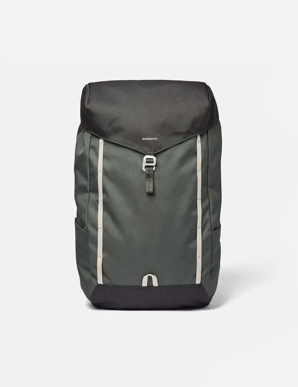 Walter Backpack - Multi Green/Grey Webbing