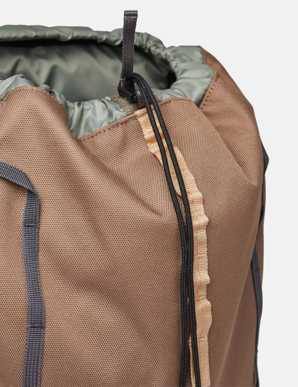 Walter Recycled Poly Backpack - Brown