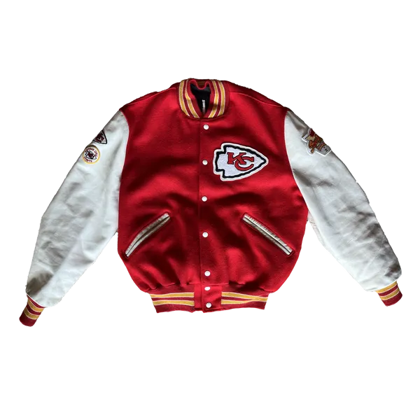 WESTSIDE STOREY VINTAGE | VINTAGE 90S CHIEFS LETTERMAN PATCH JACKET