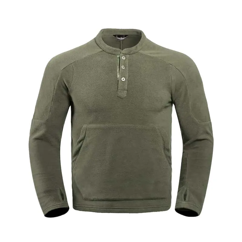 WINDWALKER III Men's Quarter Button Closed Running Pullover