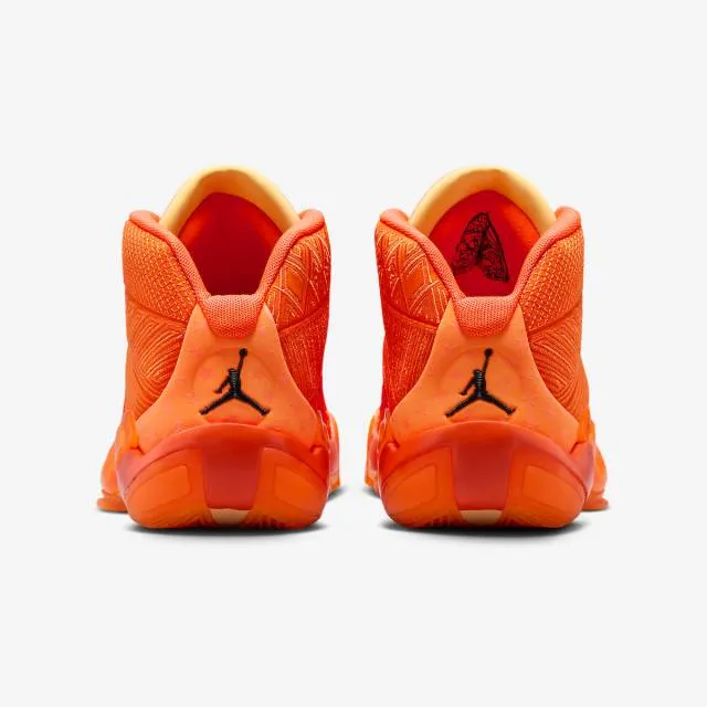 Wnba x nike women's air jordan 38 (center star/ orange/ cone/ black/ brilliant orange/ melon tint) s