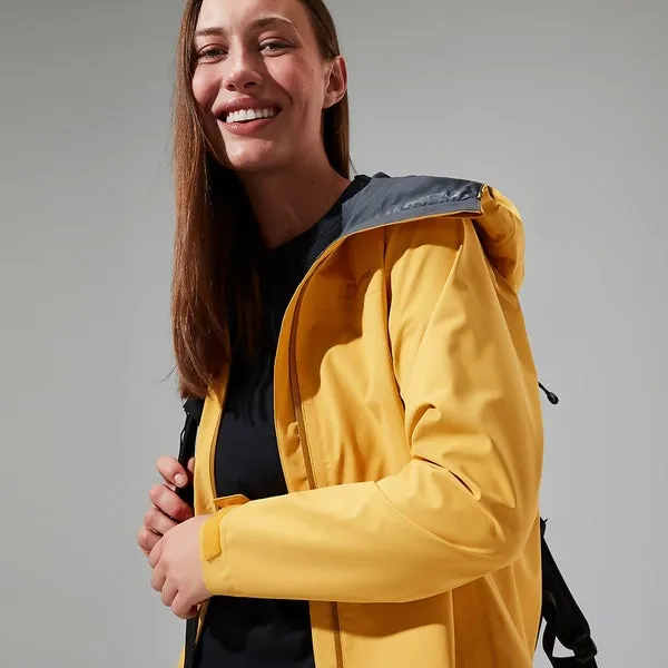 Women's Arnaby Hooded Waterproof Jacket - Yellow