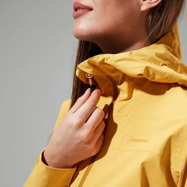 Women's Arnaby Hooded Waterproof Jacket - Yellow