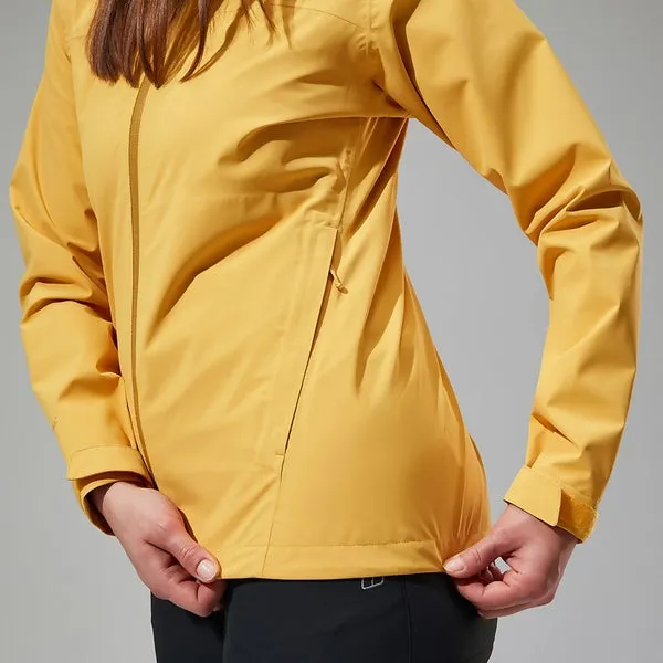 Women's Arnaby Hooded Waterproof Jacket - Yellow