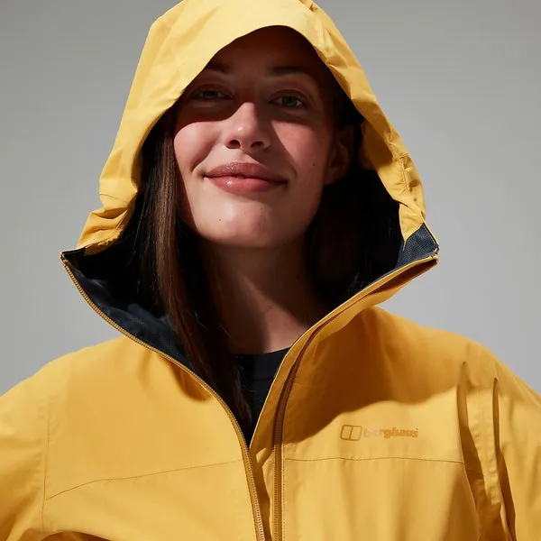 Women's Arnaby Hooded Waterproof Jacket - Yellow