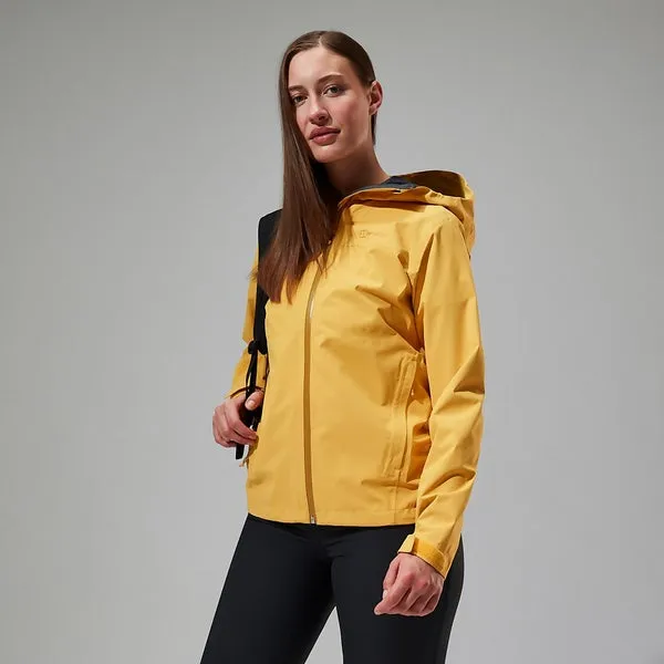 Women's Arnaby Hooded Waterproof Jacket - Yellow