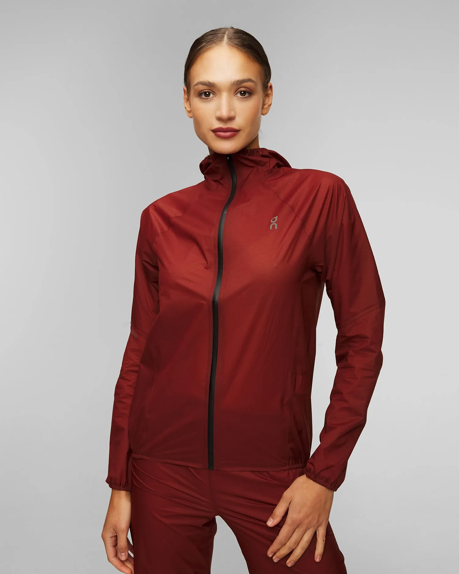 Women's running rain jacket On Running Ultra Jacket 1WE12001939-ruby