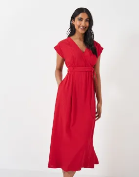 Women's Gemma Wrap Dress from Crew Clothing Company