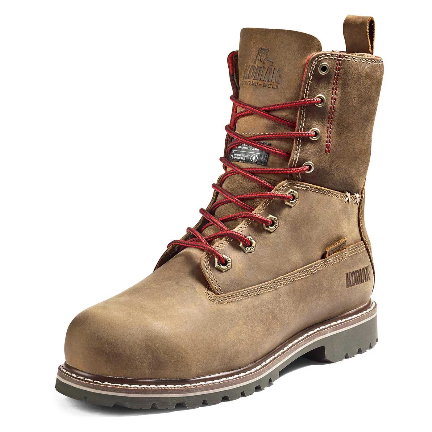 Women's Kodiak Bralorne 8" Waterproof Composite Toe Safety Work Boot