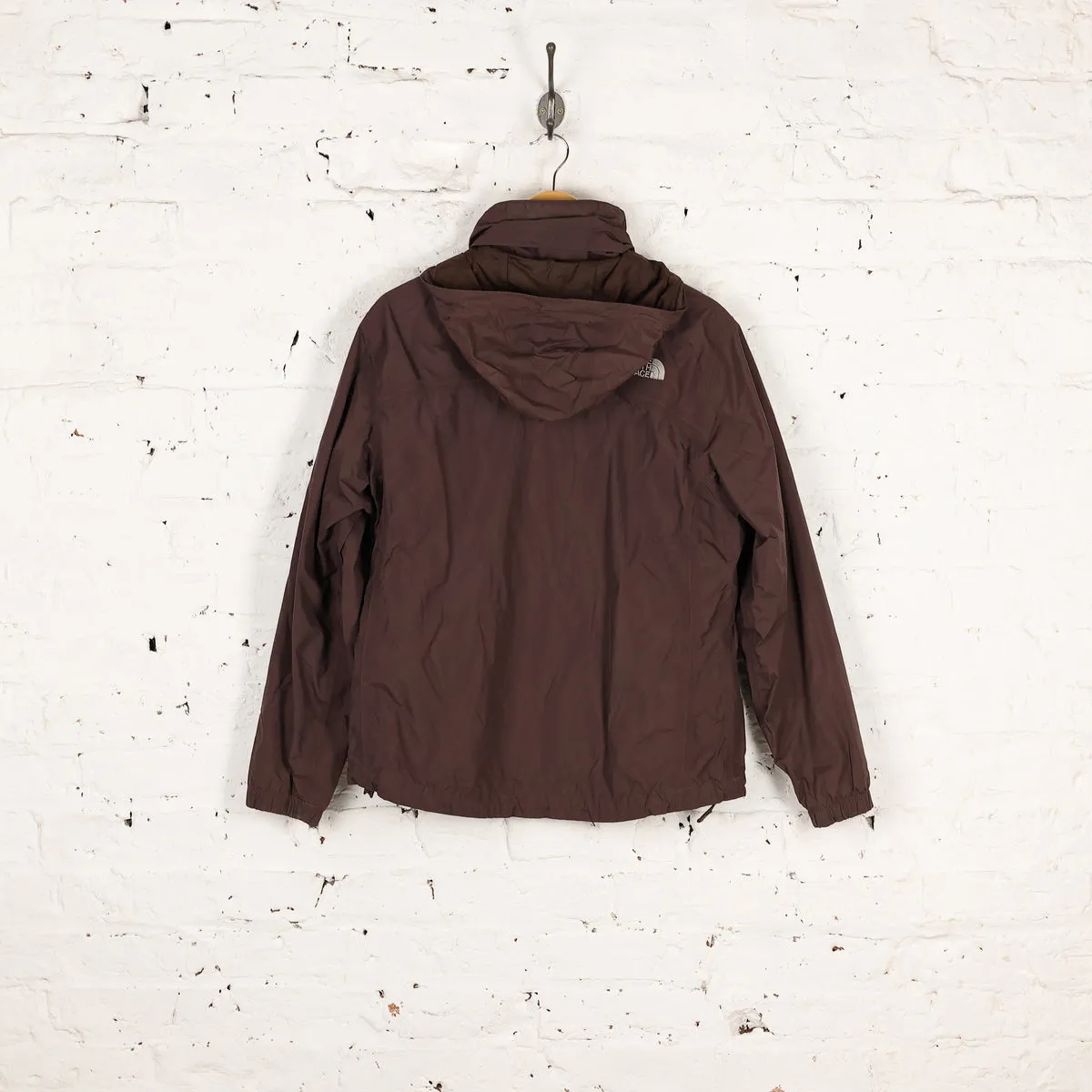 Women's The North Face Hyvent Rain Jacket - Brown - Women's M