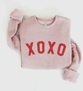 XOXO Unisex Fleece Pullover Relaxed Fit Sweatshirt