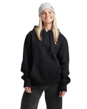 Yuki Threads Relaxed Old Mate Hoodie - Black