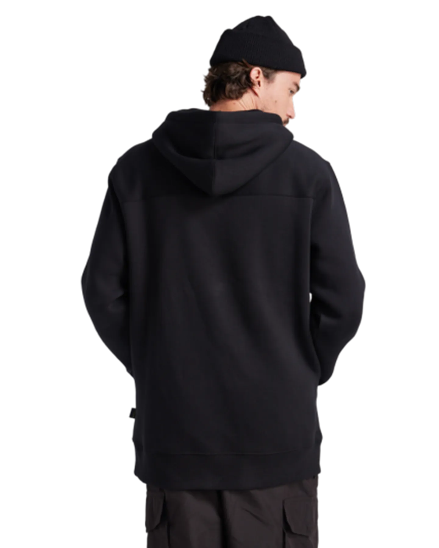 Yuki Threads Relaxed Old Mate Hoodie - Black